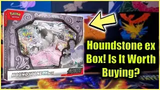 Opening The Pokémon TCG Houndstone ex Box