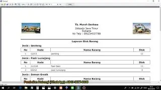 Aplikasi Toko Kasir | Software Toko Kasir | Program Toko Kasir