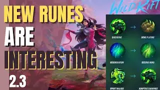 PATCH 2.3 NEW RUNES ARE FINALLY HERE | No more Kleptomancy? [Wild Rift]