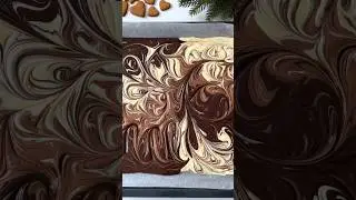 Triple Chocolate Bark😍 A fun DIY gift idea🎄 
