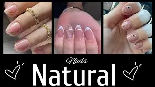 DISEÑOS DE UÑAS NATURAL 2024 #moda #desingnails #uñasprincipiantes #nailart #2024 #nails #uñas2024