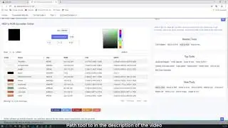 HEX to RGB Converter Online
