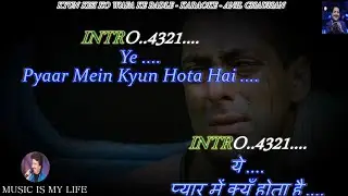 Kyun Kisi Ko Wafa Ke Badle Karaoke With Scrolling Lyrics Eng. & हिंदी