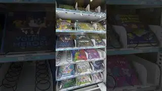 Interesting books vending machine 