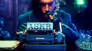 Typing on a LEGO Typewriter | ASMR No Talking