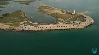 Hurst Castle + Lighthouse,  Drone 4K  🇬🇧 UK 2022, #4Kdrone  #dronevideo #drone #cinematic