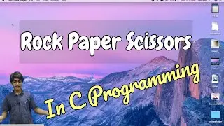 coding challenge #2.Making ROCK PAPER SCISSOR game in c programming using rand() function.