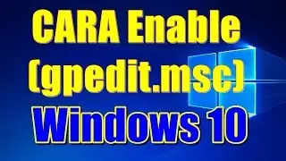 How to Enable gpedit.msc in Windows 10