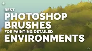 Digital Painting with e→d films' Nature Mega Pack 001 Photoshop Brushes