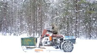 Беспилотный снегоход