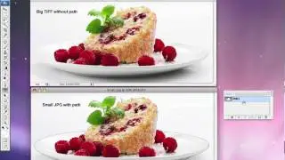 How to copy path from JPG to your big TIFF files