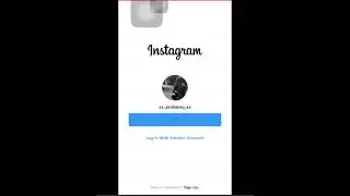 Logout from a saved account in instagram