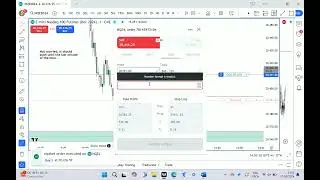 Live trade NQ 17/10/2024