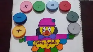 Model on maths symbols | Symbols in maths | Maths symbols model