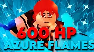 600 HP + 93% Damage Reduction AZURE FLAMES BUILD | Deepwoken