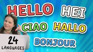 Learn to Say 'Hello' in 24 Languages | European Day of Languages