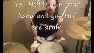 ENGLISH LESSON - Playing the drums