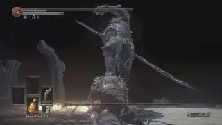 Fighting Champion Gundyr as Champion Gundyr