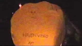 Chinese Lantern Take One - Sending Havenvideo to the stars