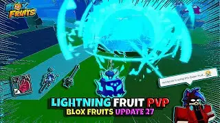 I used LIGHTNING in Blox Fruits PvP...