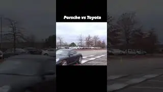 😳Porche vs Toyota