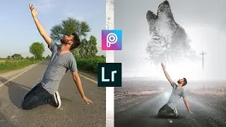 Wolf Photo editing tutorial Picsart | Pranav Pg Instagram Viral Photo Editing Tutorial