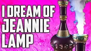 I DREAM OF JEANNIE!  Epic 3D Printed lamp with SMOKE!