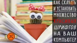 Как скачать и установить шрифты для Photoshop и Word на ваш компьютер
