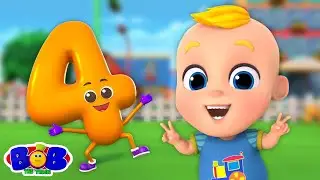 Bob The Train - Цифры Повсюду Веселая Анимационная Музыка Для Детей