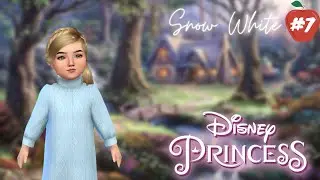 CINDERELLA HAS ARRIVED!! | DISNEY PRINCESS CHALLENGE 🍎 [SNOW WHITE #7] | SIMS 4