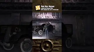 Mad Max Mojave Sneak Peak, Drivable Cars for #Fallout New Vegas