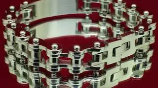 Мотоциклетный браслет с молитвой 