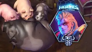 Zarya in Heroes of the Storm (HotS): Dropped from Platinum to Silver? And where is Raynor?! Finis...