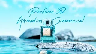 Stunning Luxury Perfume 3D Animation Commercial | High-End Product Ad Showcase