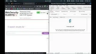 Reflected XSS protected by CSP, with CSP bypass | Web Security Academy | Port Swigger Labs