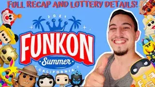 FunKon 2021 Exclusive Funko Pops | Full Recap and Lottery Details | Where to get them!