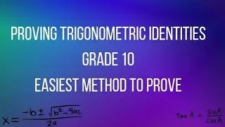 Proving Trigonometric Identities #shorts #trending #easy #shorts #trending #shorts