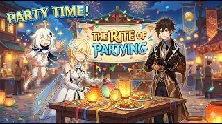 Genshin Impact: Helping Zhongli With The Rite Of Partying!