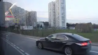 В Северном Бутово едем по улице Грина до метро 