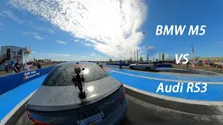 BMW M5 Competition vs AUDI RS3