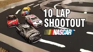 10 LAP SHOOTOUT | NASCAR Stop Motion