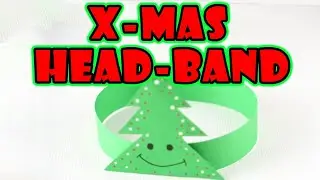 DIY Christmas Holiday Tree Headbands Christmas Countdown Crafts
