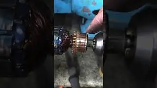 Ремонт лобзика ДВТ DWT ST06-80D проточка якоря ротора  Repair of  a groove of an armature of a rotor