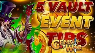 Gems of War 5 VAULT EVENT TIPS! 
