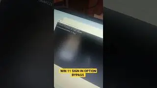 WINDOWS 11 SIGN IN OPTION BYPASS DURING OPERATING SYSTEM INSTALLATION 