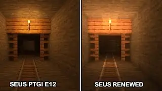 SEUS PTGI E12 vs SEUS Renewed | Minecraft Shader Comparison