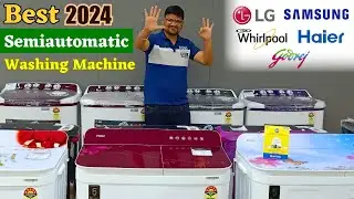 Best Semi Automatic Washing Machine 2024⚡Top 5 Semi Automatic Washing Machine 2024