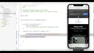 29-Open URL in the browser though our app in Swift | iOS | iPad | iPhone |