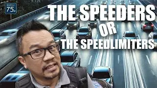 Who is wrong? The speeders or the speed limit drivers? 