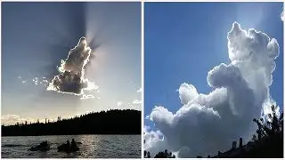 Sky Pictures Taken At The Right Moment - Funny Pictures - Photos | Bigoted